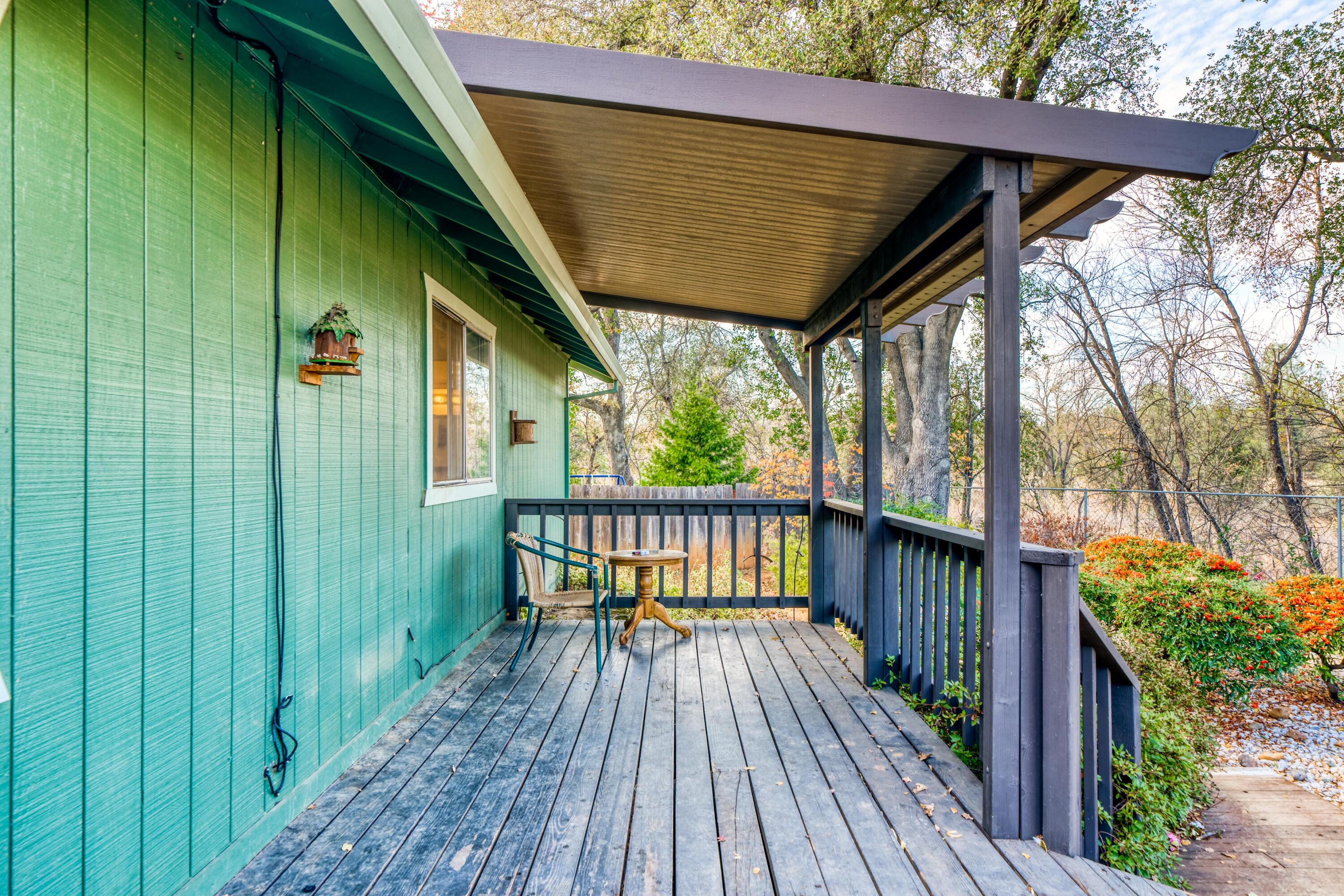 2274 Jessica Way Redding, CA 96002 - Photo 15 of 18 a view of balcony with wooden floor