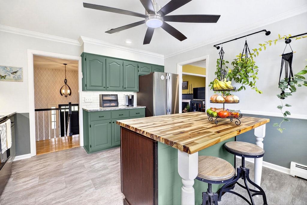 224 Meadowbrook Road Staunton, VA 24401 - Photo 6 of 59 a view of a dining room with furniture and wooden floor