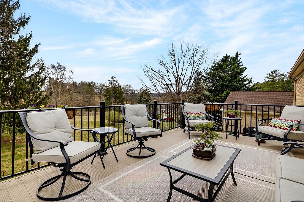 224 Meadowbrook Road Staunton, VA 24401 - Photo 10 of 59 a view of chairs and tables in the patio