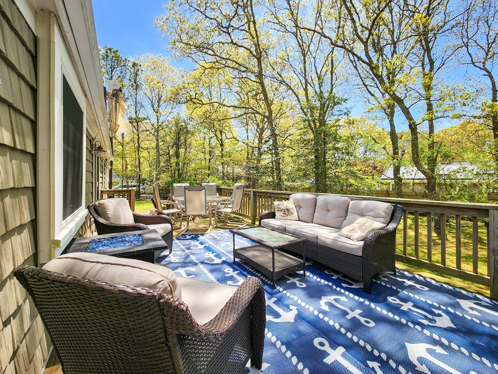 29 Sullivan Road Yarmouth, MA 02673 - Photo 34 of 42 a terrace with outdoor seating