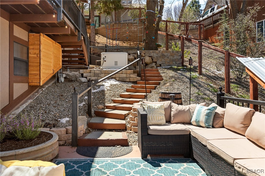 28971 Banff Drive Lake Arrowhead, CA 92352 - Photo 35 of 46 a view of outdoor seating