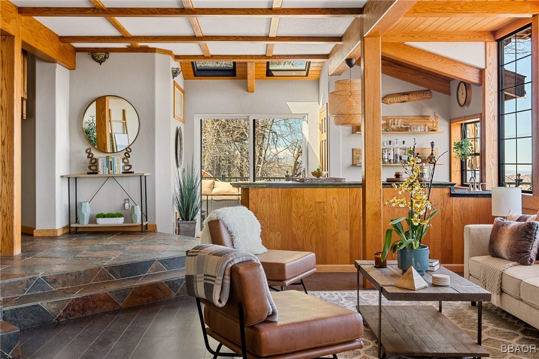 28971 Banff Drive Lake Arrowhead, CA 92352 - Photo 4 of 46 a living room with furniture