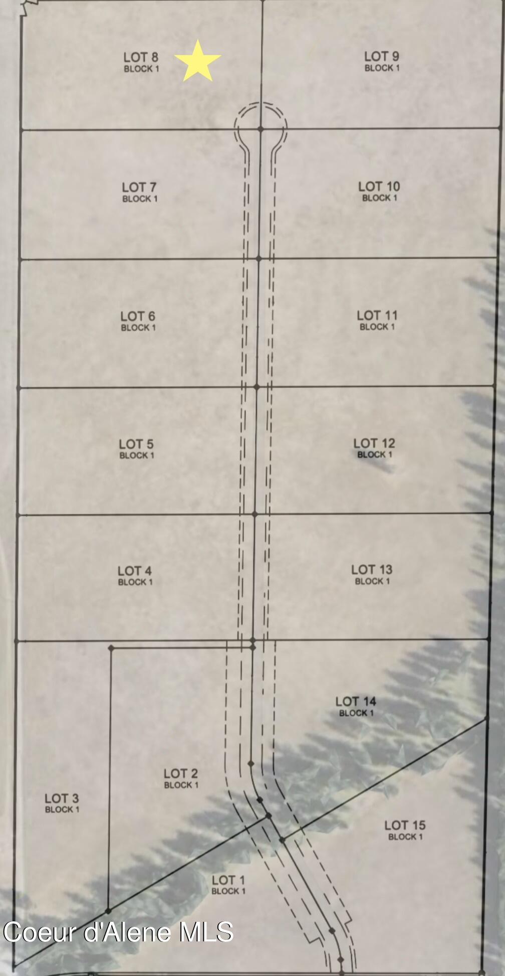 Lot 8 North Stonemason Way Rathdrum, ID 83858 - Photo 7 of 7 Aerial lot configuration