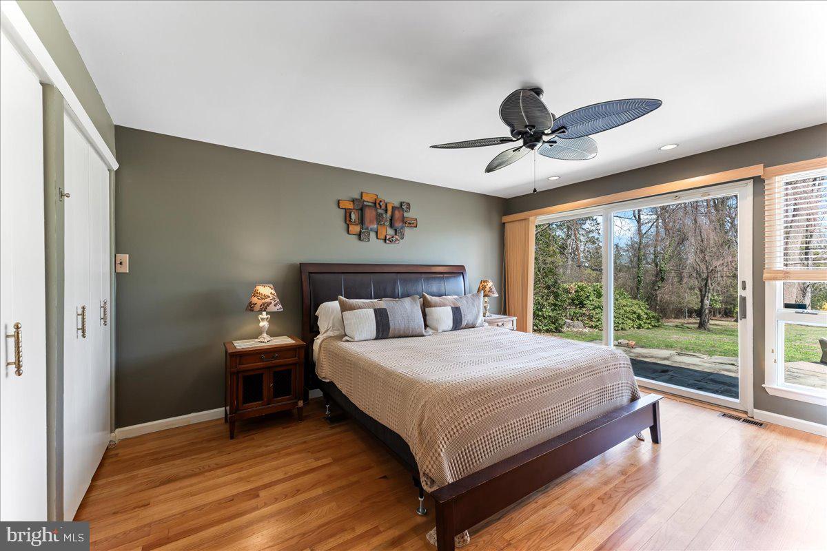 962 Frazier Road Rydal, PA 19046 - Photo 32 of 50 a bedroom with a bed and a ceiling fan