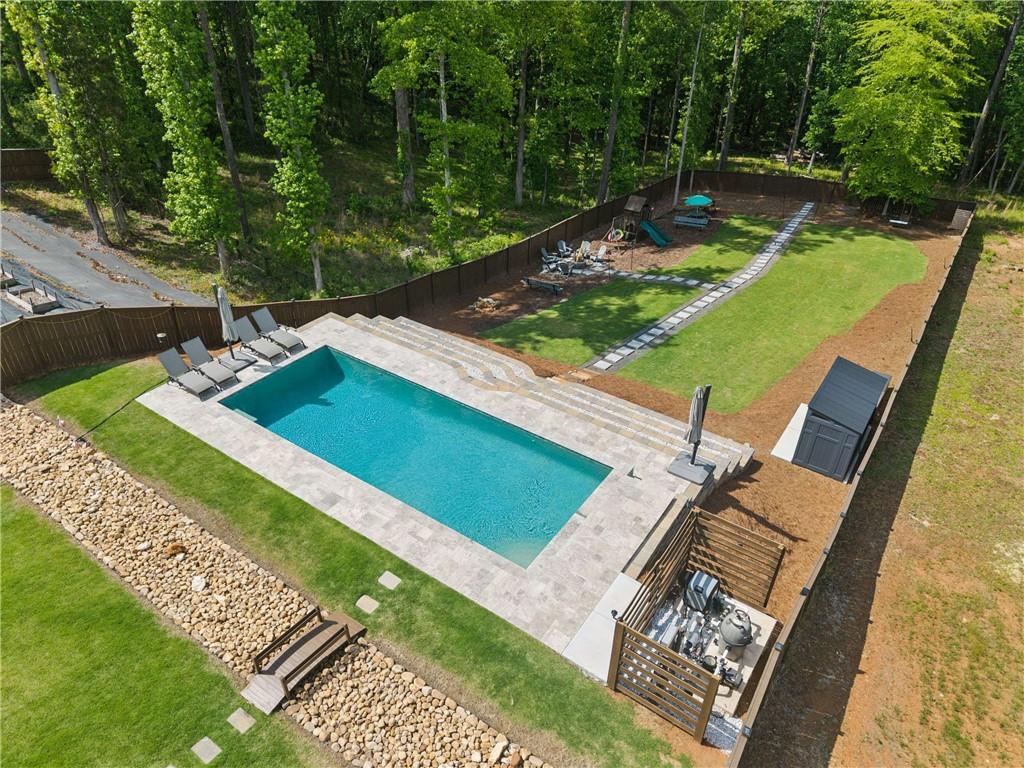 6168 Collins Road Acworth, GA 30101 - Photo 37 of 41 a view of yard with furniture