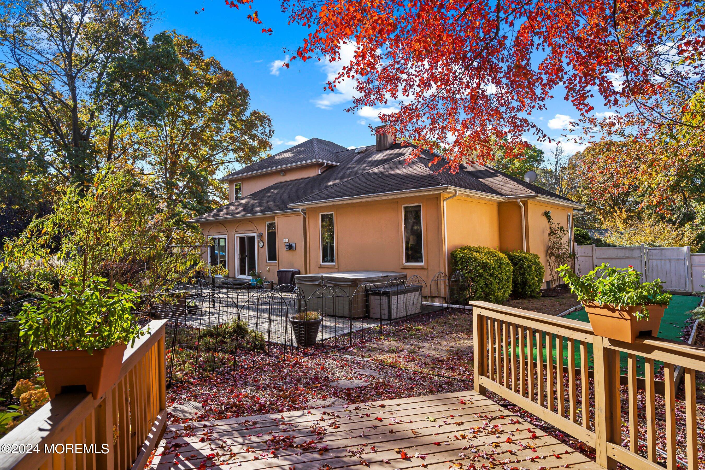 742 Rabbit Run Brick, NJ 08724 - Photo 45 of 51 a front view of house with small garden