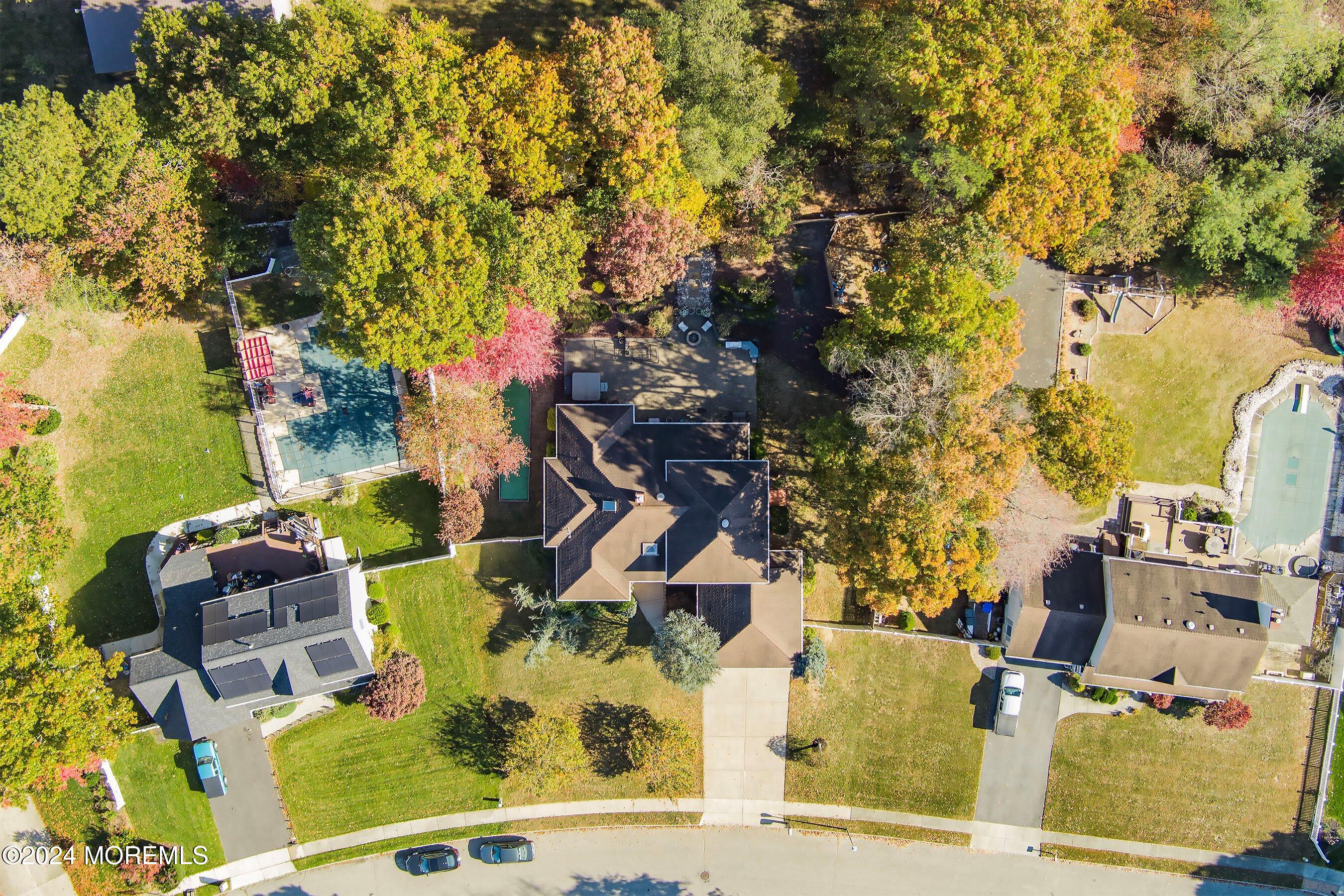 742 Rabbit Run Brick, NJ 08724 - Photo 6 of 51 an aerial view of residential houses with outdoor space