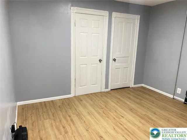 wooden floor in an empty room