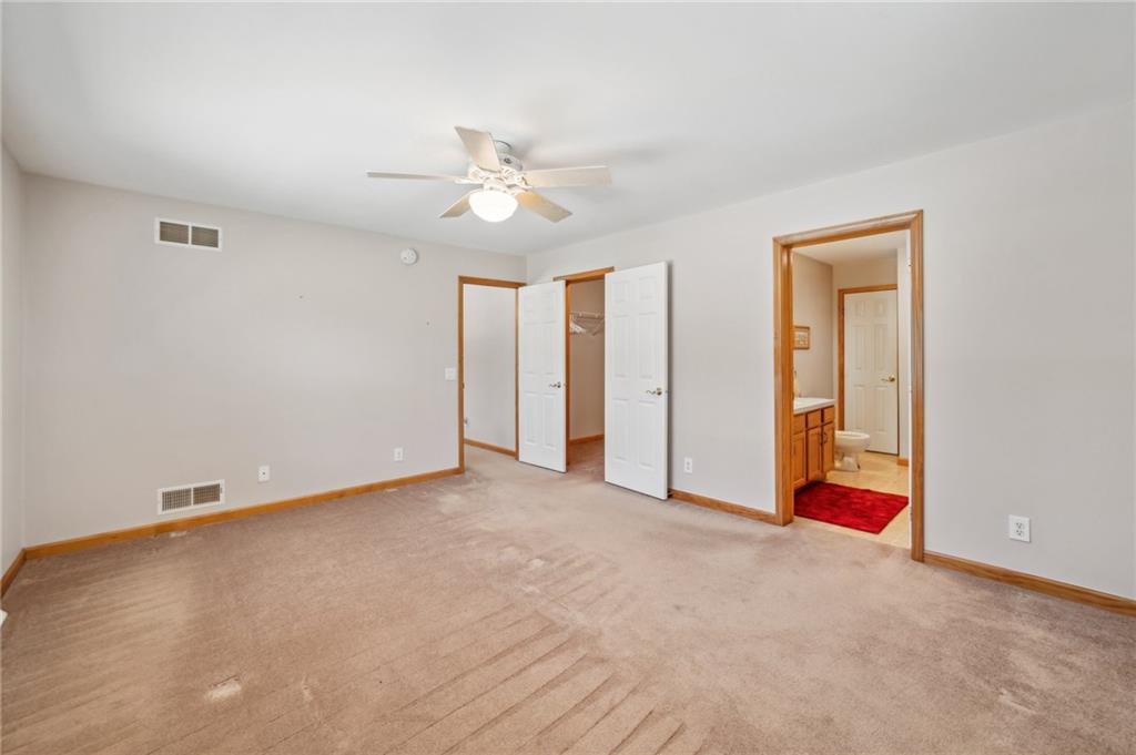 452 Upper Service Road Hookstown, PA 15050 - Photo 21 of 41 an empty room with closet and fan