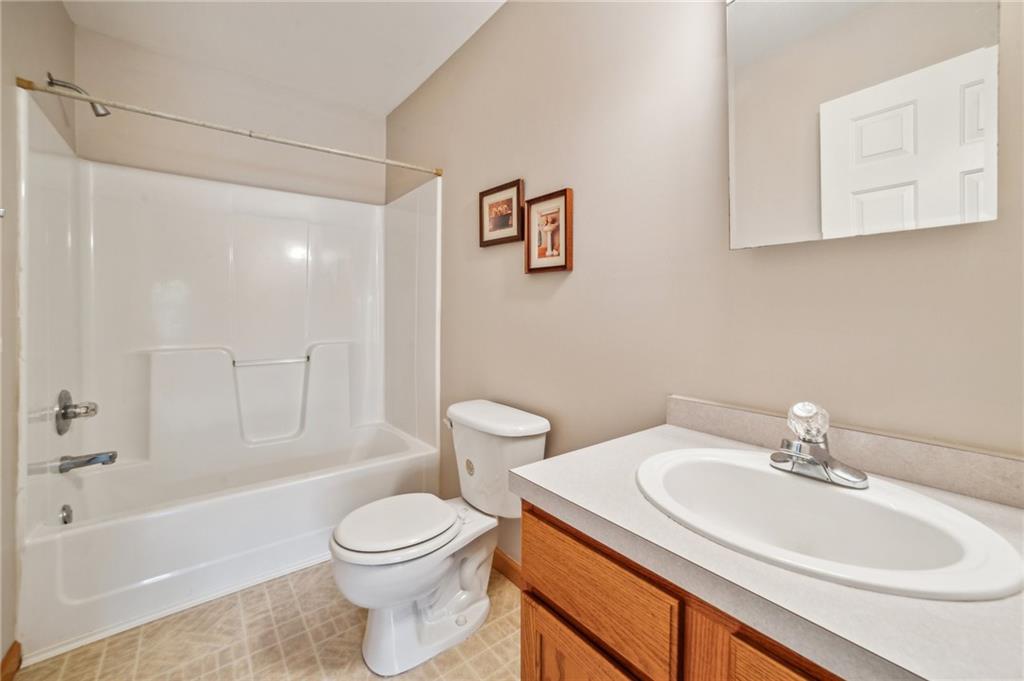 452 Upper Service Road Hookstown, PA 15050 - Photo 35 of 41 a bathroom with a sink a toilet and a bathtub