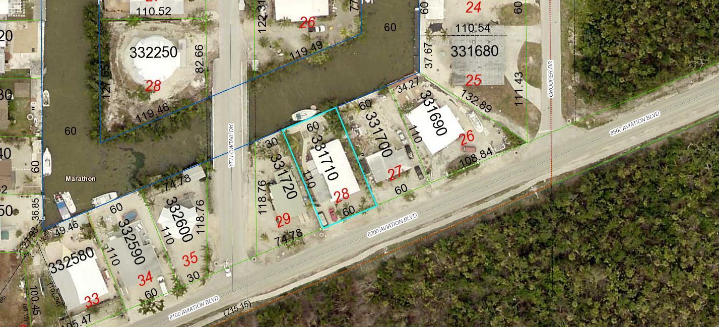 8260 Aviation Boulevard Marathon, FL 33050 - Photo 22 of 22 Aerial Plat