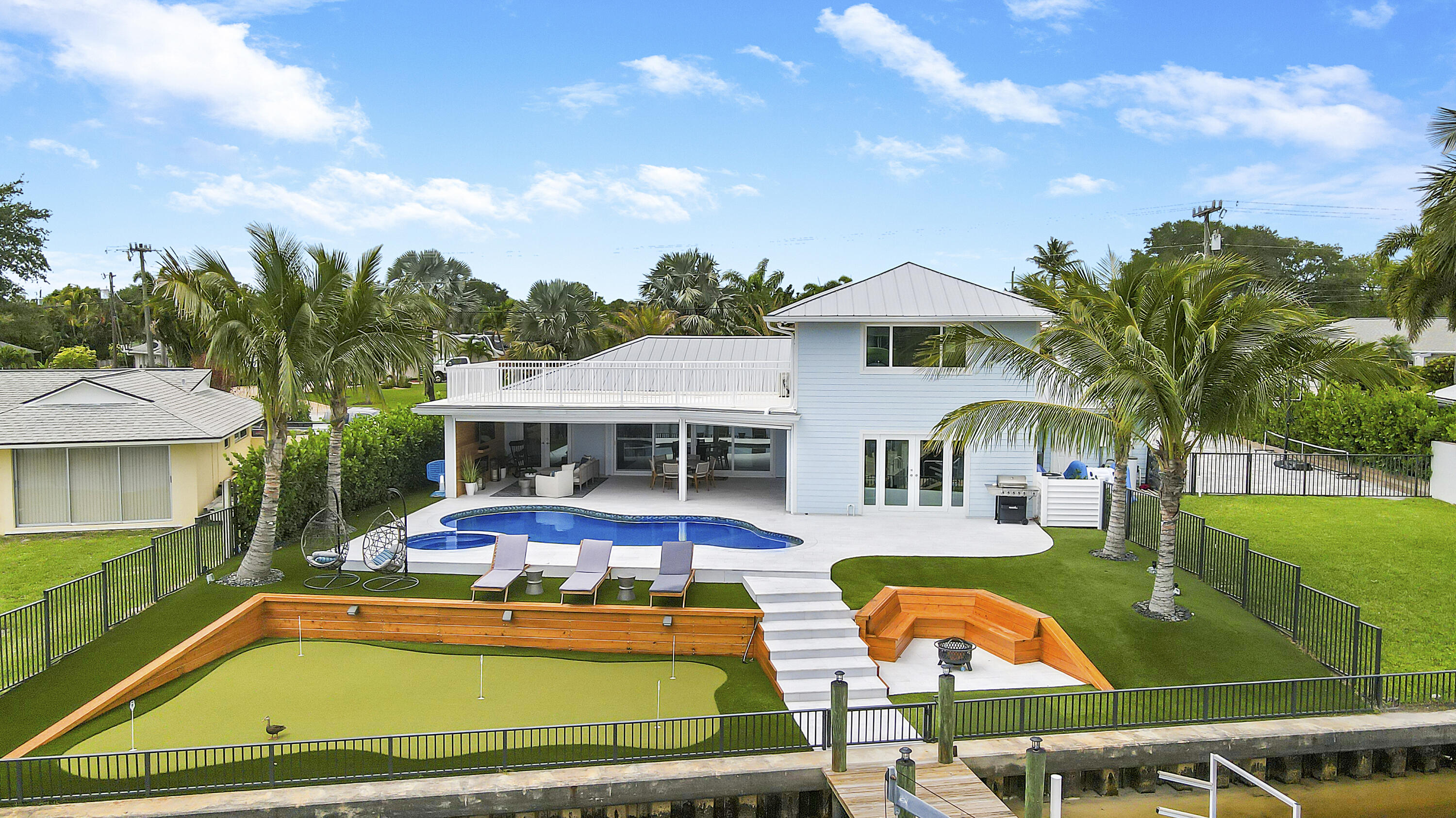 19 Saddleback Road Tequesta, FL 33469 - Photo 13 of 69 Rear view of Home