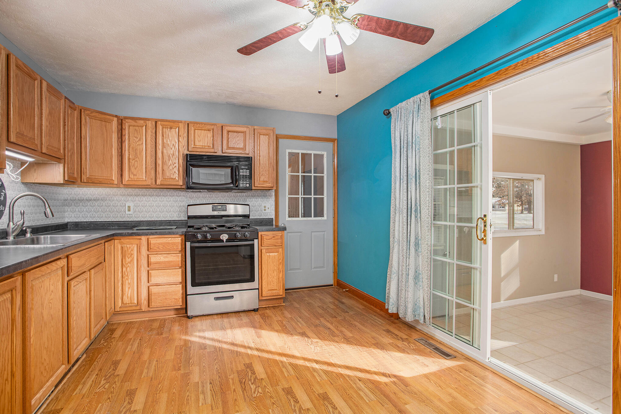 Kitchen adjacent to Gathering Room