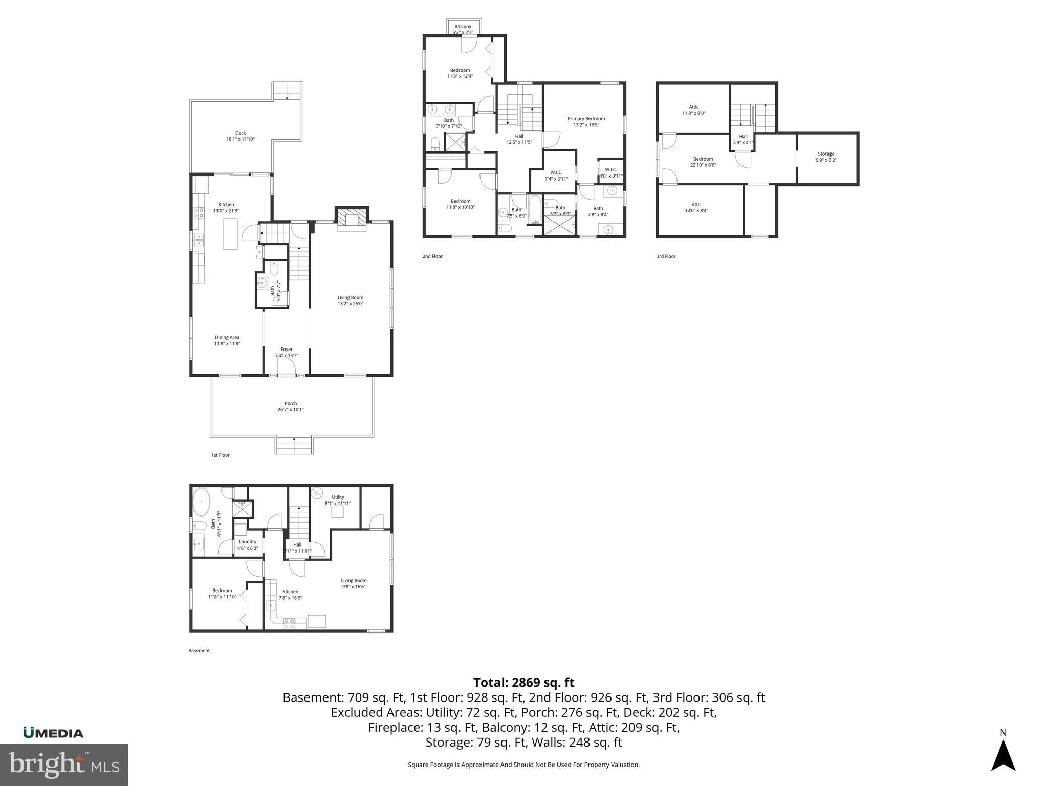 219 Rittenhouse Street Northwest Washington, DC 20011 - Photo 68 of 68 Floorplans