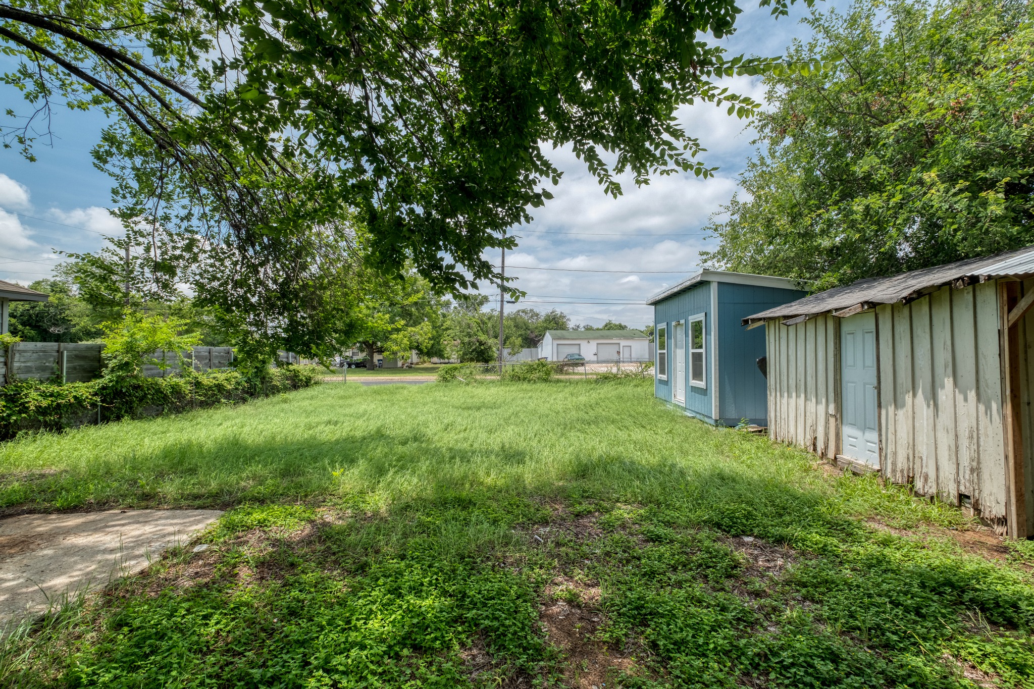 6409 Del Monte Road Austin, TX 78741 - Photo 6 of 15 A verdant lot with potential for various uses, offering an inviting outdoor canvas.