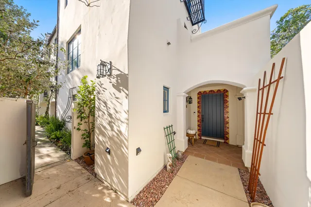 a view of a lot of trees and a sky