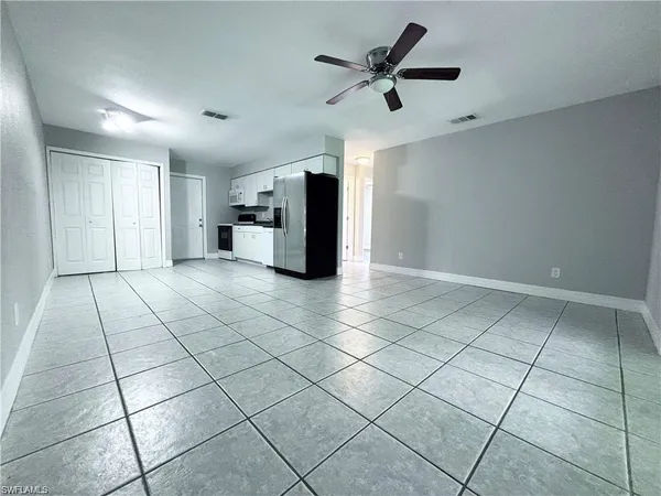 a view of a livingroom with a furniture