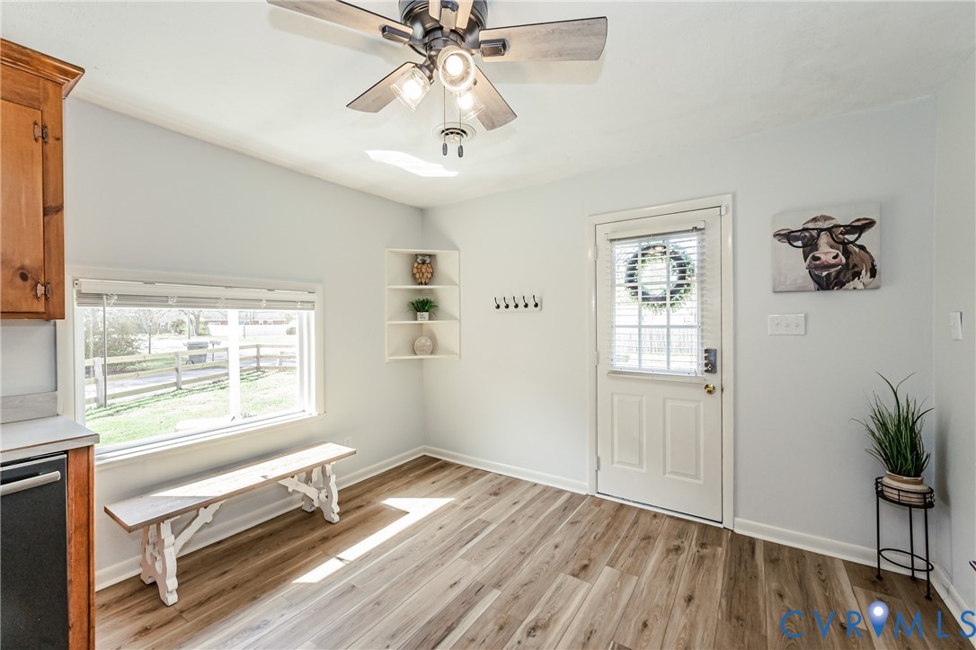 1927 F Street West Point, VA 23181 - Photo 17 of 59 wooden floor with window in an empty room