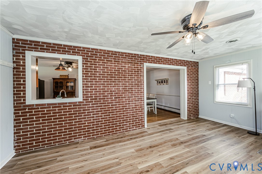 1927 F Street West Point, VA 23181 - Photo 21 of 59 a view of a livingroom with a chandelier