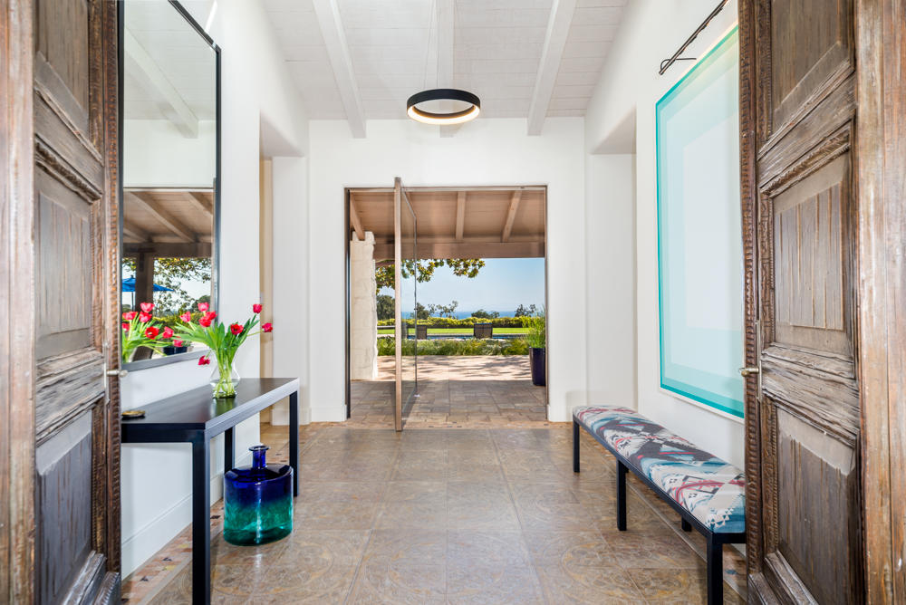 881 San Ysidro Lane Montecito, CA 93108 - Photo 4 of 78 a view of living room filled with furniture and a window