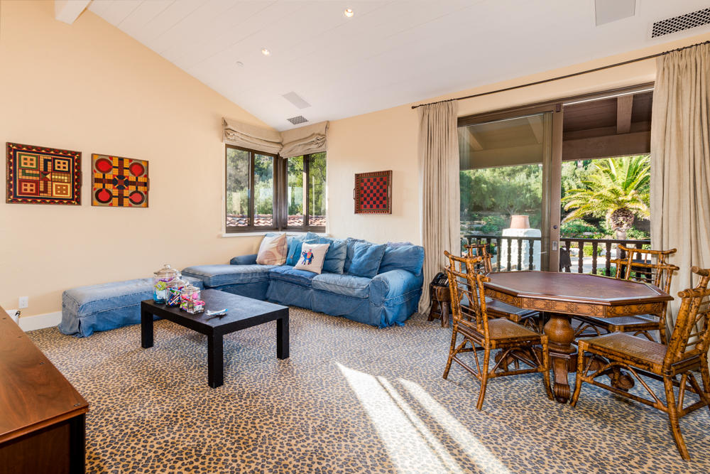881 San Ysidro Lane Montecito, CA 93108 - Photo 45 of 78 a living room with furniture and a window