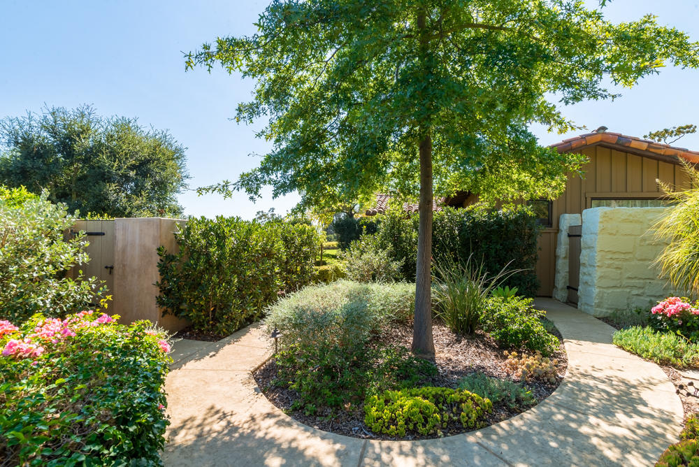 881 San Ysidro Lane Montecito, CA 93108 - Photo 63 of 78 a view of a garden with potted plants