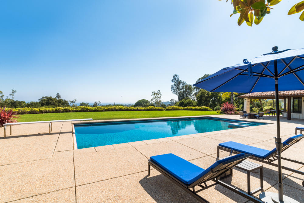 881 San Ysidro Lane Montecito, CA 93108 - Photo 70 of 78 a view of swimming pool with seating space