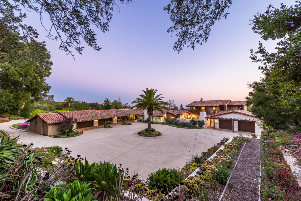 881 San Ysidro Lane Montecito, CA 93108 - Photo 76 of 78 881SanYsidroTWILIGHT-0001-web