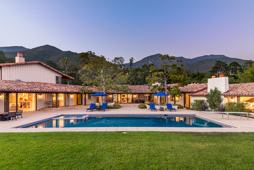 881 San Ysidro Lane Montecito, CA 93108 - Photo 77 of 78 881SanYsidroTWILIGHT-0005-web