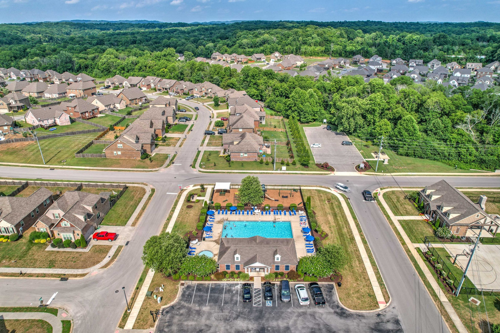 1003 Claymill Drive Spring Hill, TN 37174 - Photo 61 of 62 a view of swimming pool with a balcony