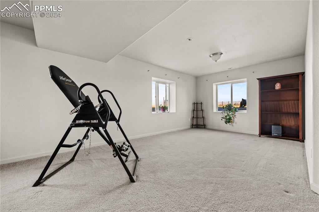 17950 Cumbres Road Peyton, CO 80831 - Photo 10 of 21 a view of an empty room with furniture and a window