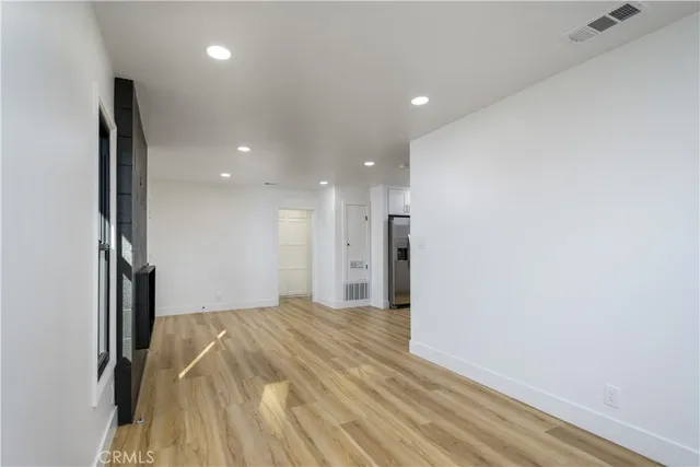 a view of empty room