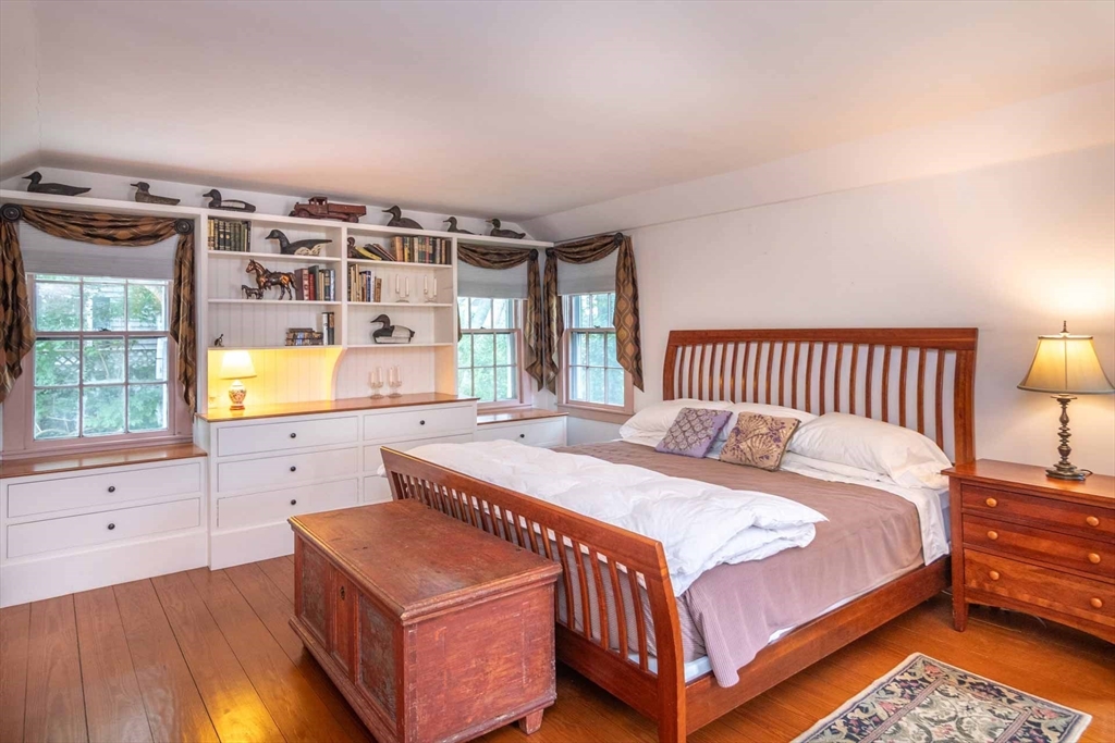 2 Green Avenue Edgartown, MA 02539 - Photo 23 of 42 a bedroom with a bed and window