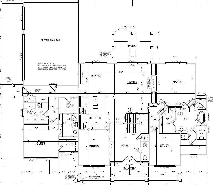 6925 Ray Family Farm Court Raleigh, NC 27613 - Photo 8 of 30 Plans of the main floor