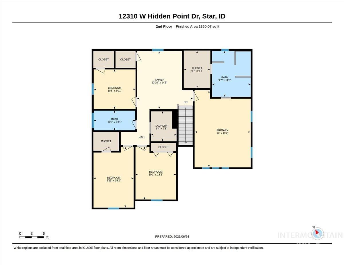 12310 West Hidden Point Drive Star, ID 83669 - Photo 48 of 48 Floor plan