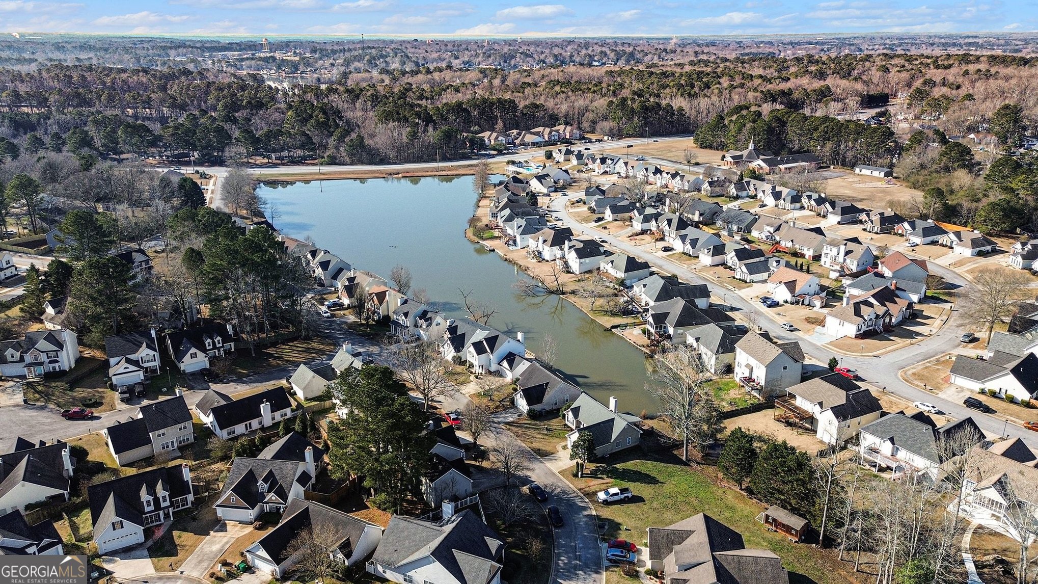 310 Turtle Pointe Drive Carrollton, GA 30116 - Photo 31 of 32 an aerial view of a city