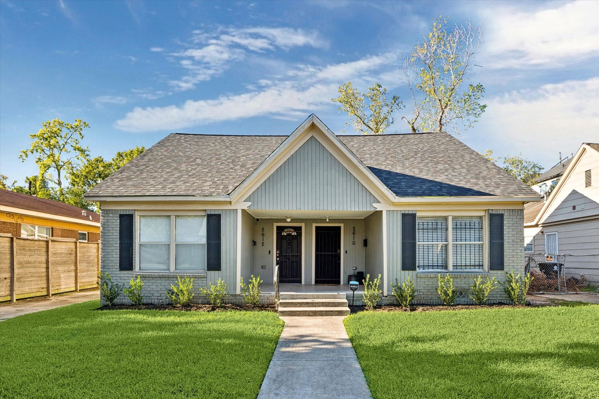 2612 Isabella Street Houston, TX 77004 - Photo 1 of 34 a view of a house with a yard and plants
