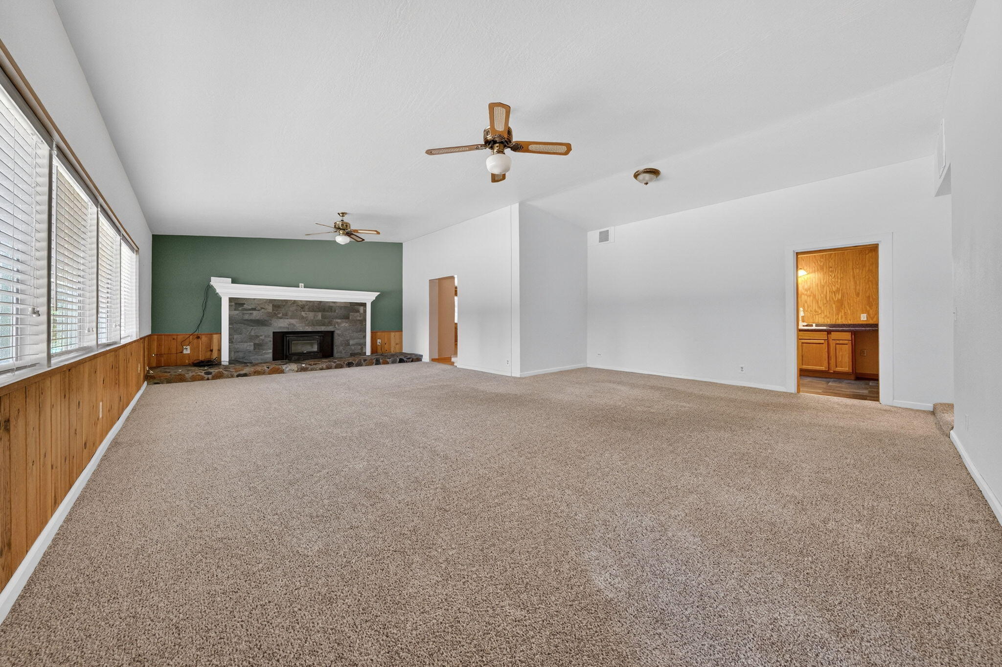 7682 Brokeoff Meadows Road Shingletown, CA 96088 - Photo 15 of 64 Living Room to Kitchen