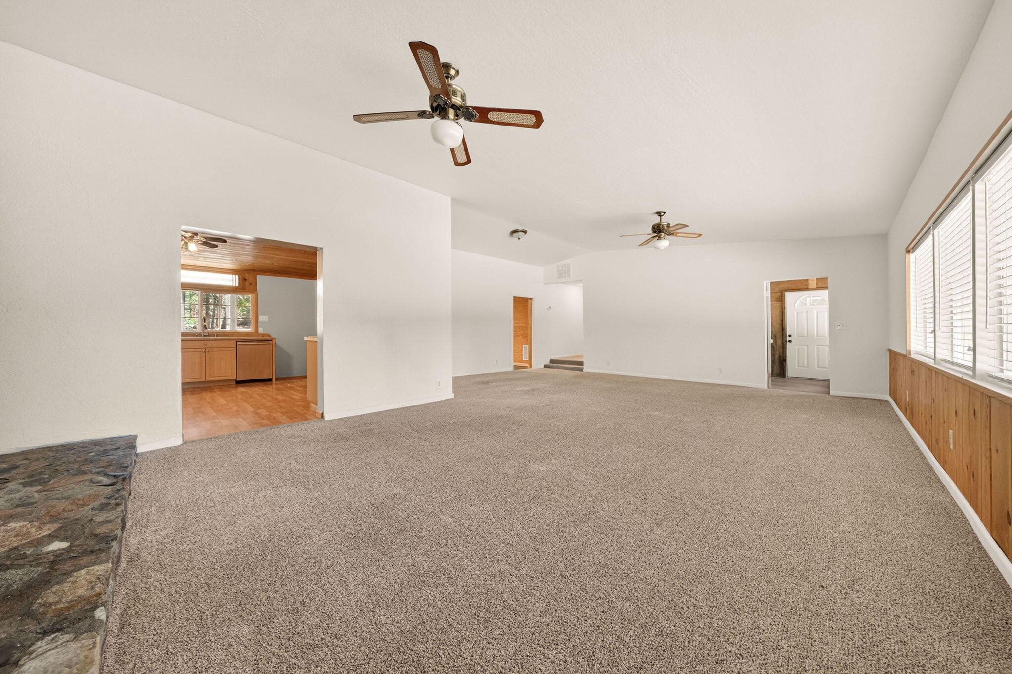 7682 Brokeoff Meadows Road Shingletown, CA 96088 - Photo 18 of 61 a big room with closet and windows