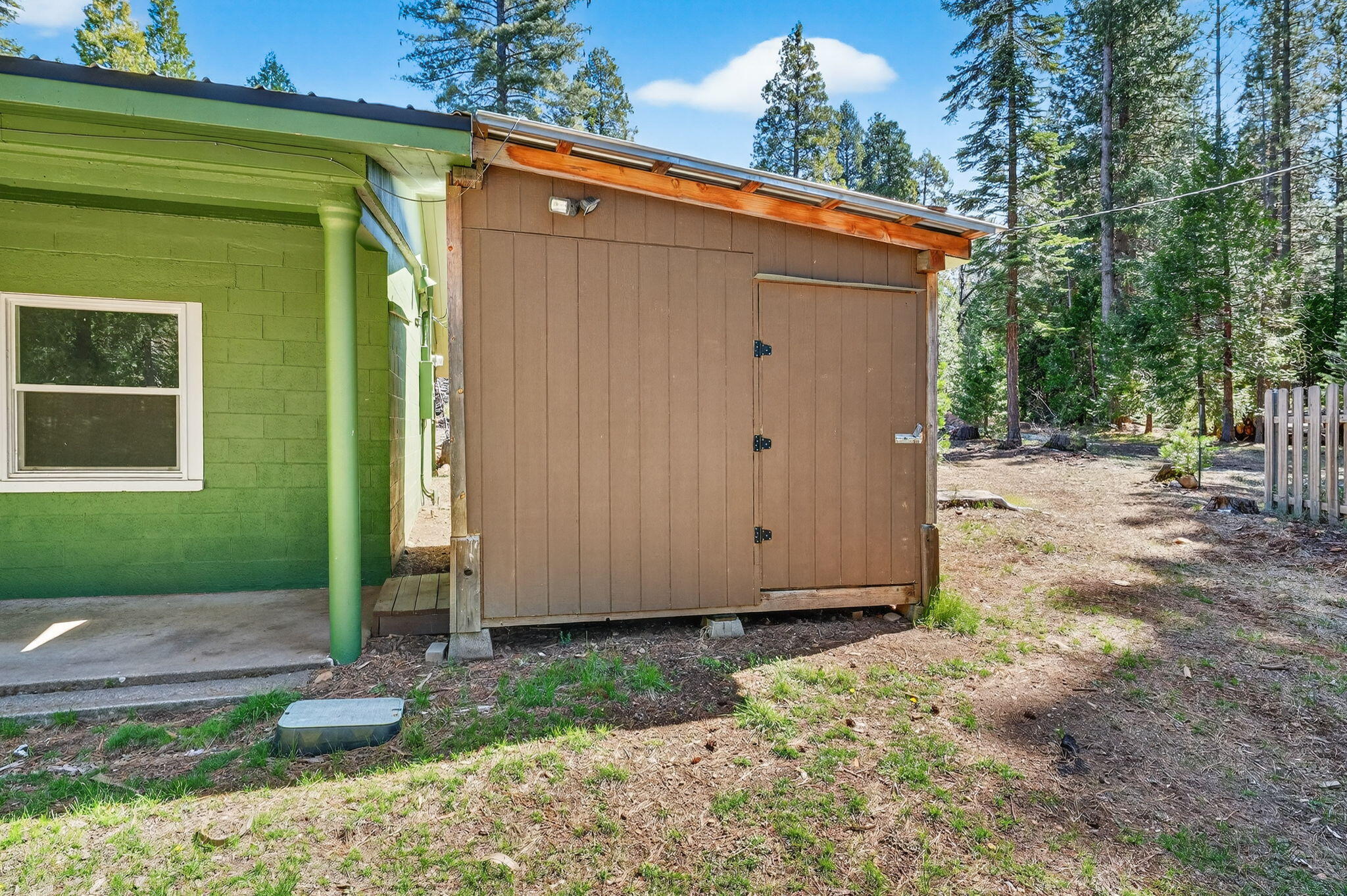 7682 Brokeoff Meadows Road Shingletown, CA 96088 - Photo 39 of 64 Shed off back patio