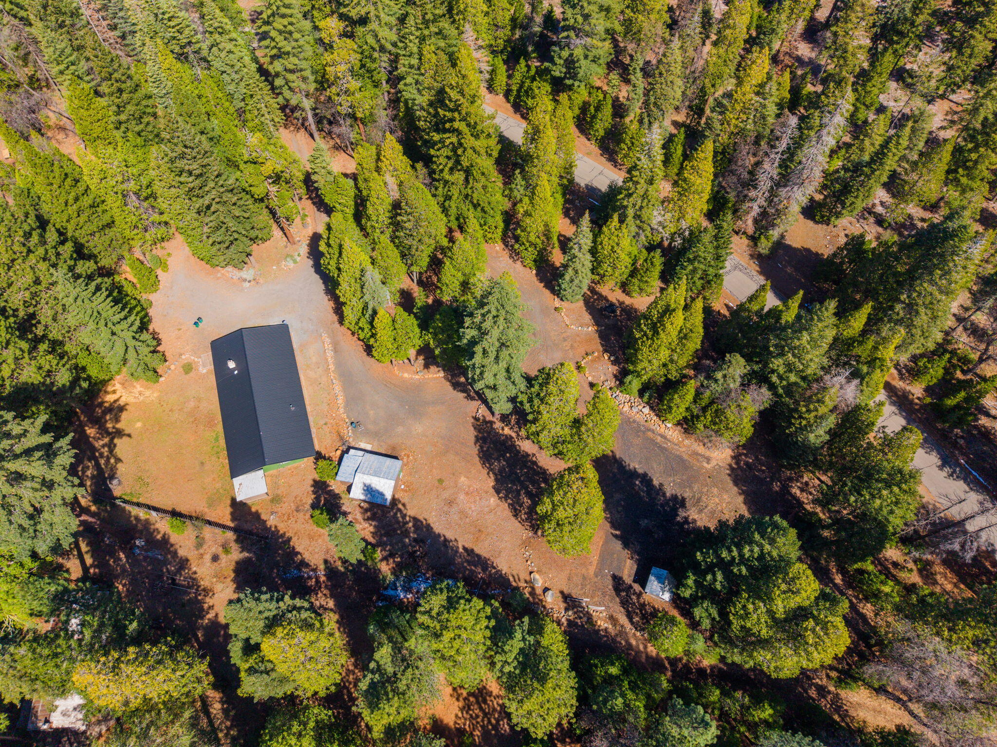 7682 Brokeoff Meadows Road Shingletown, CA 96088 - Photo 54 of 64 Aerial of new roof
