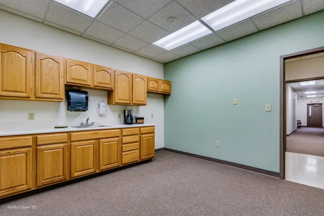 a room with storage and utility