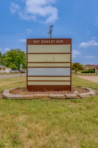 a view of a swimming pool with an outdoor space