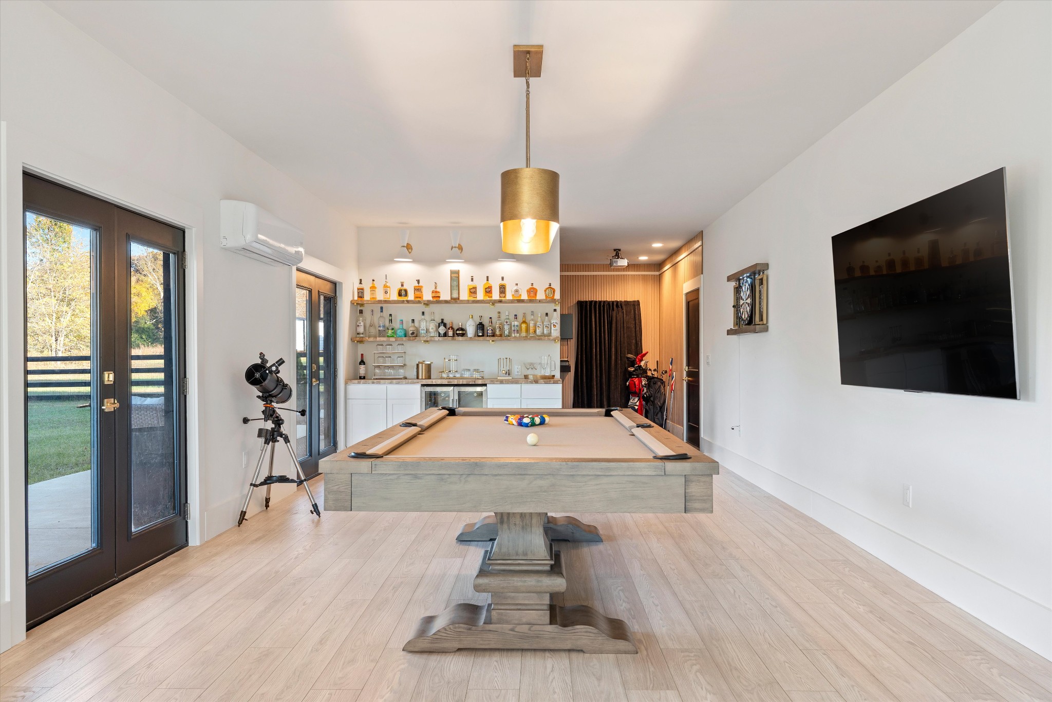 7314 Dug Hill Road Bon Aqua, TN 37025 - Photo 43 of 79 a room with pool table and flat screen tv