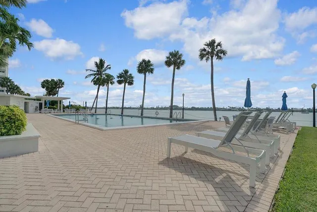 a view of outdoor space with seating area