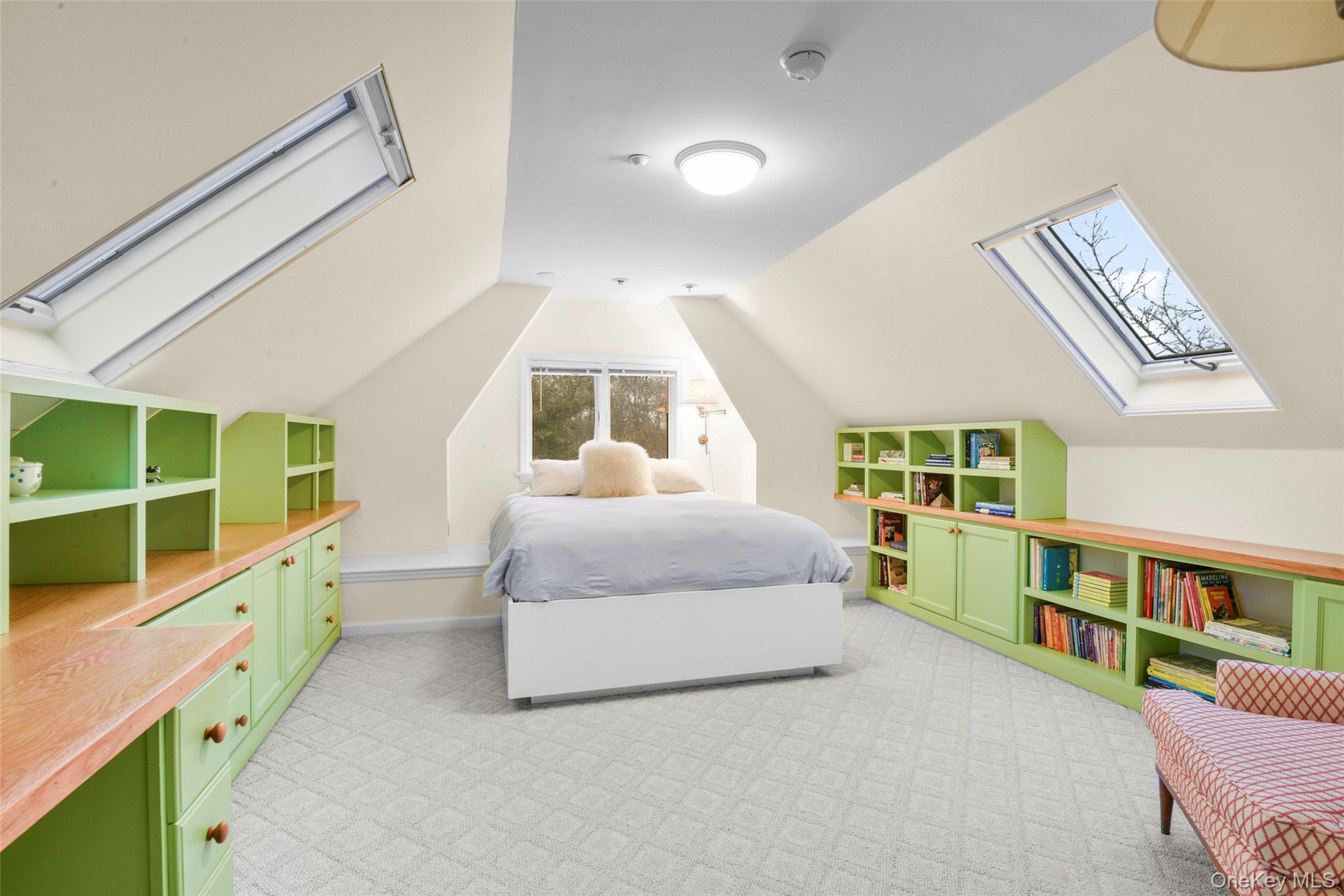 7 Poplar Road Larchmont, NY 10538 - Photo 32 of 46 a living room with furniture and a large window