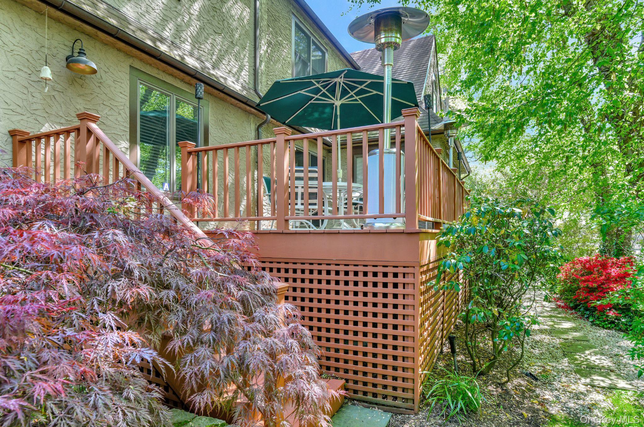 7 Poplar Road Larchmont, NY 10538 - Photo 35 of 46 a view of balcony with wooden floor and fence
