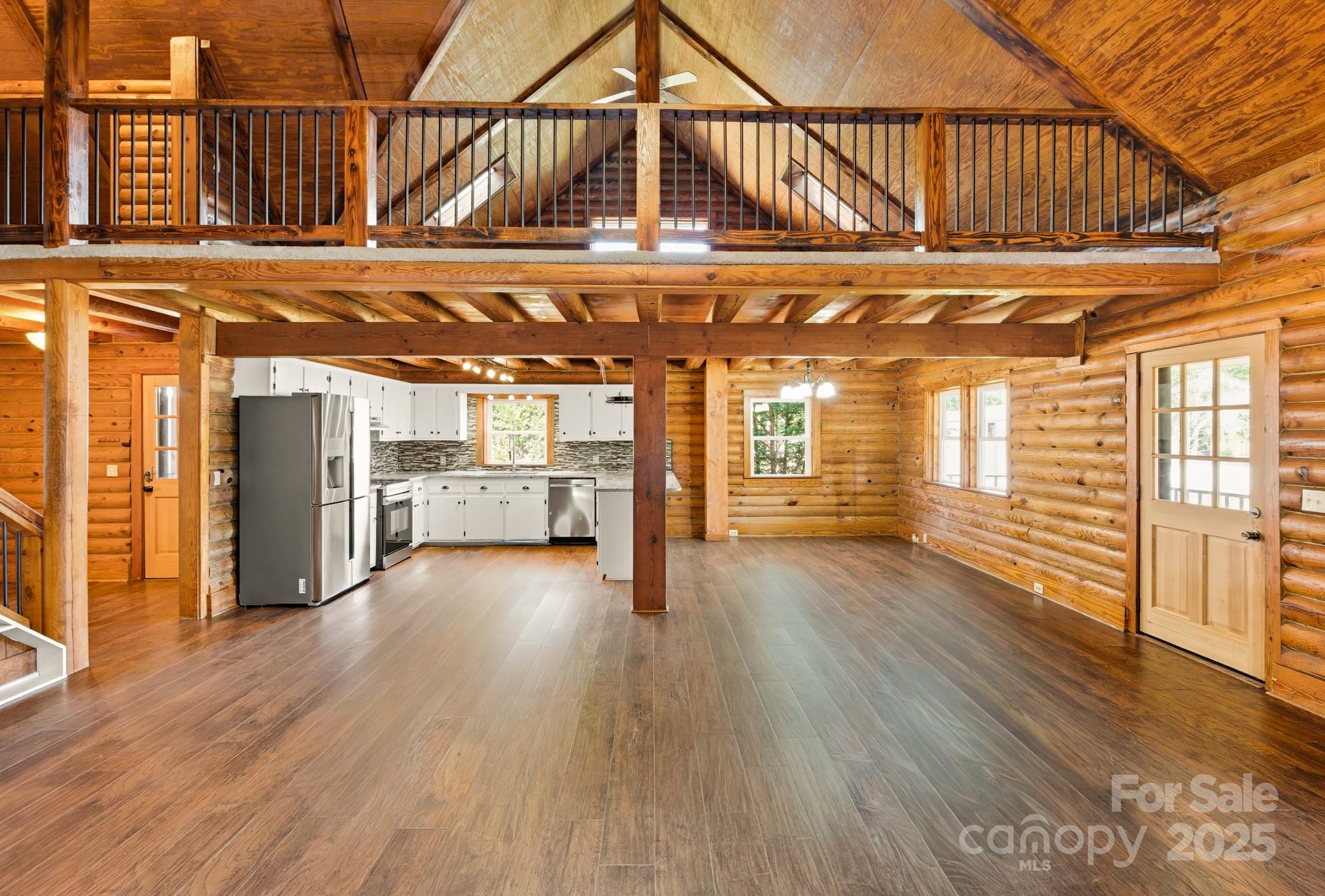 119 Yates Street Dallas, NC 28034 - Photo 7 of 47 a view of a hall with wooden floor