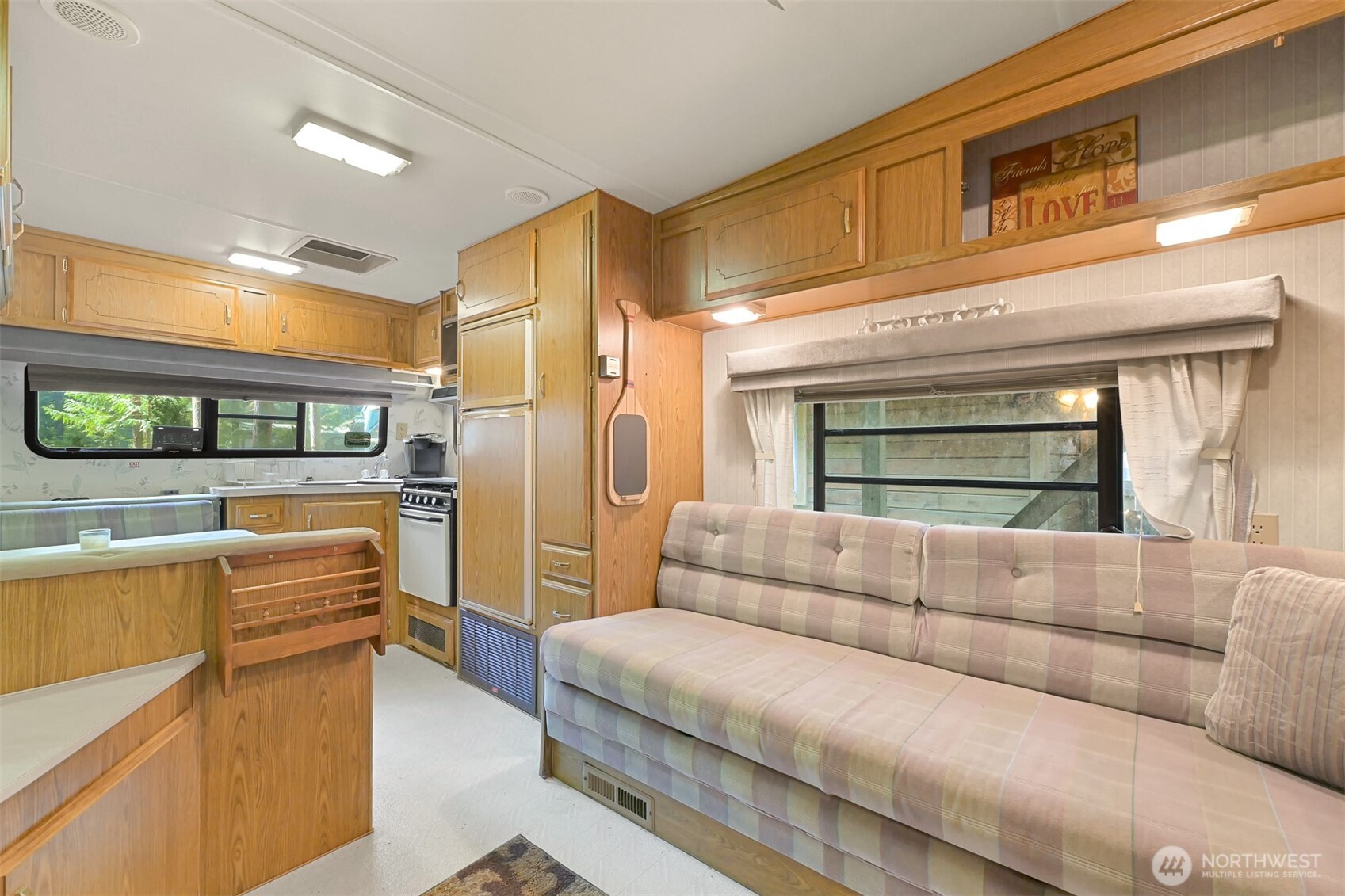 1189 Exit Road Maple Falls, WA 98266 - Photo 14 of 40 a living room with furniture and a window