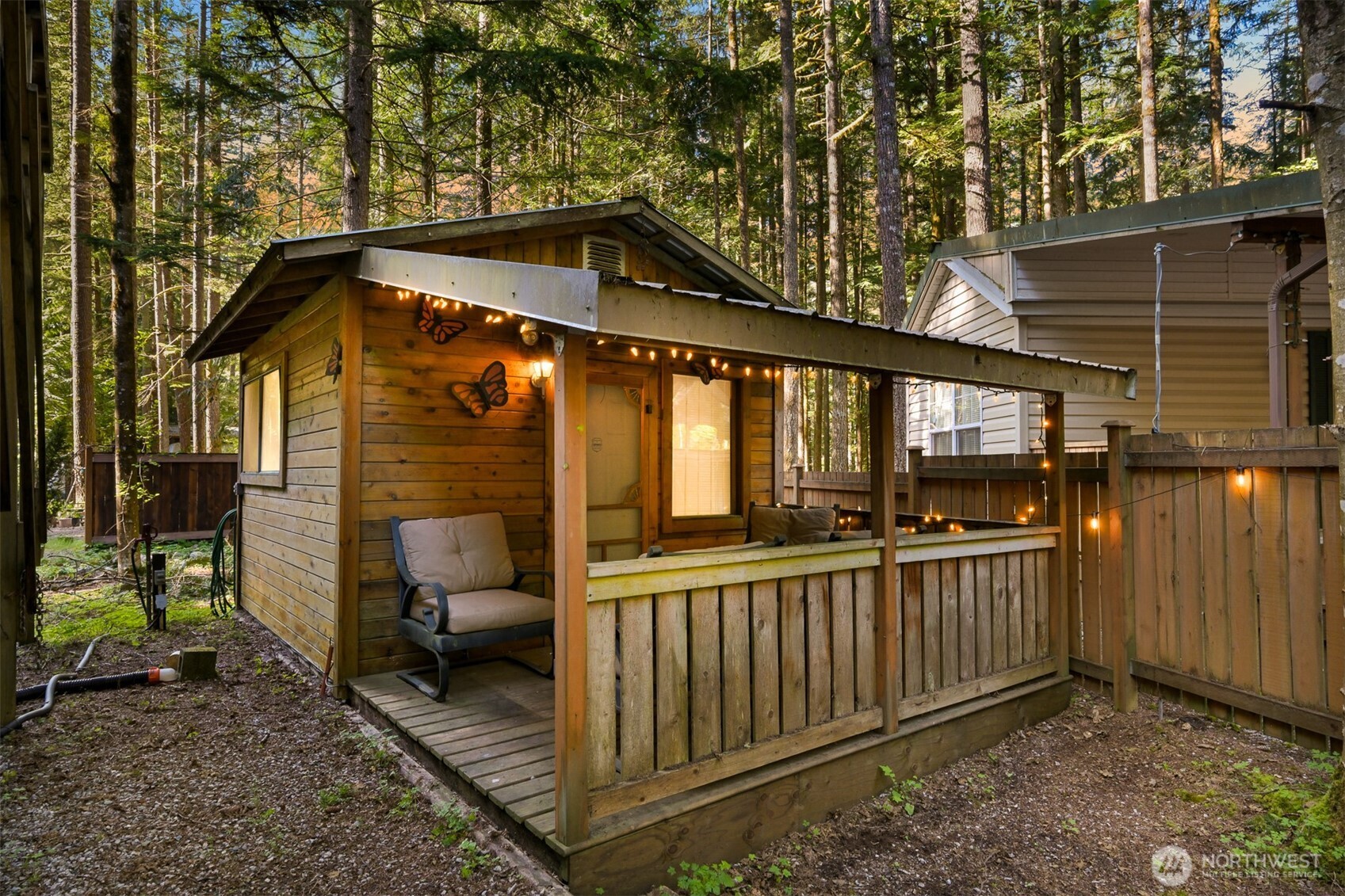 1189 Exit Road Maple Falls, WA 98266 - Photo 2 of 40 a view of a house with a yard